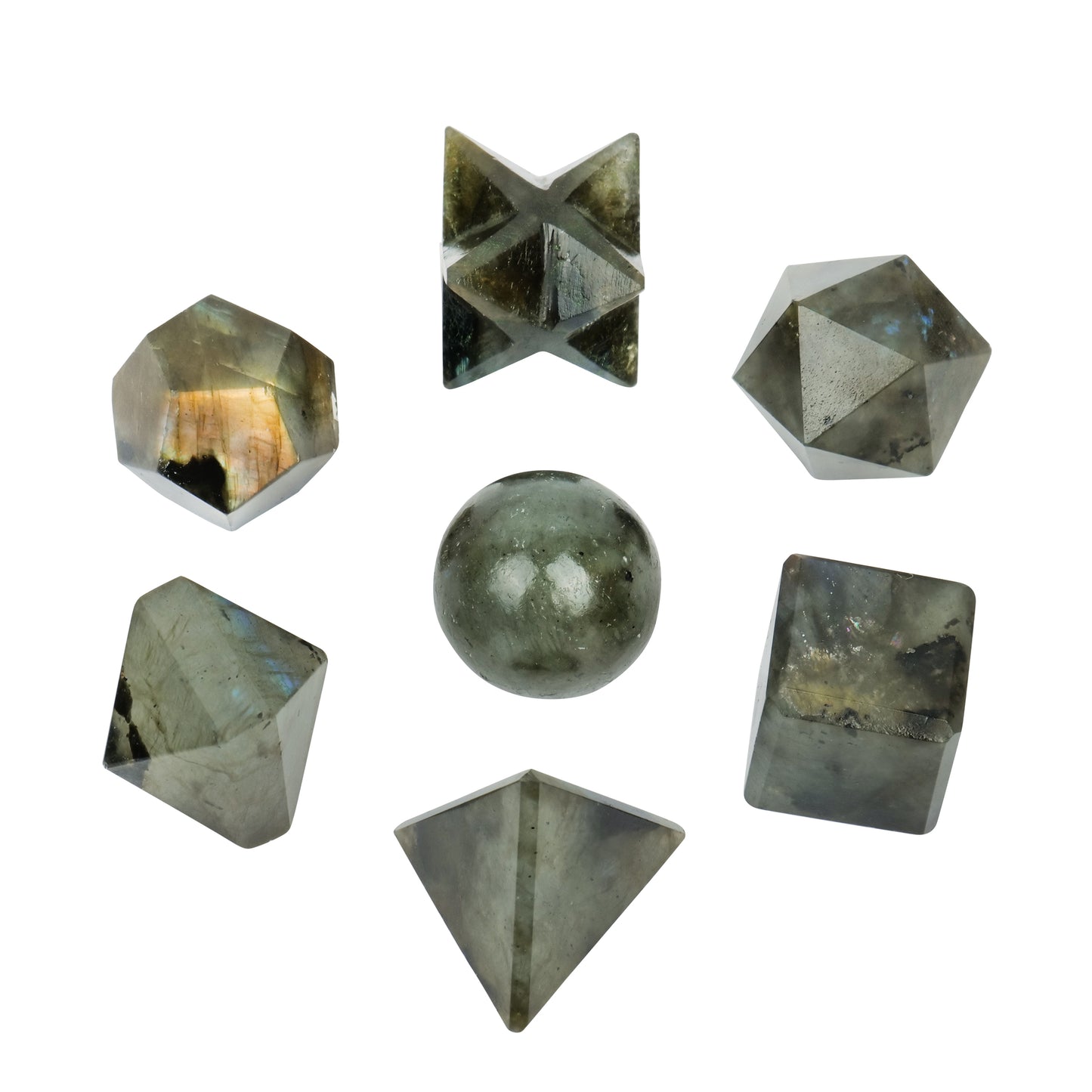 Labradorite Geometric Set