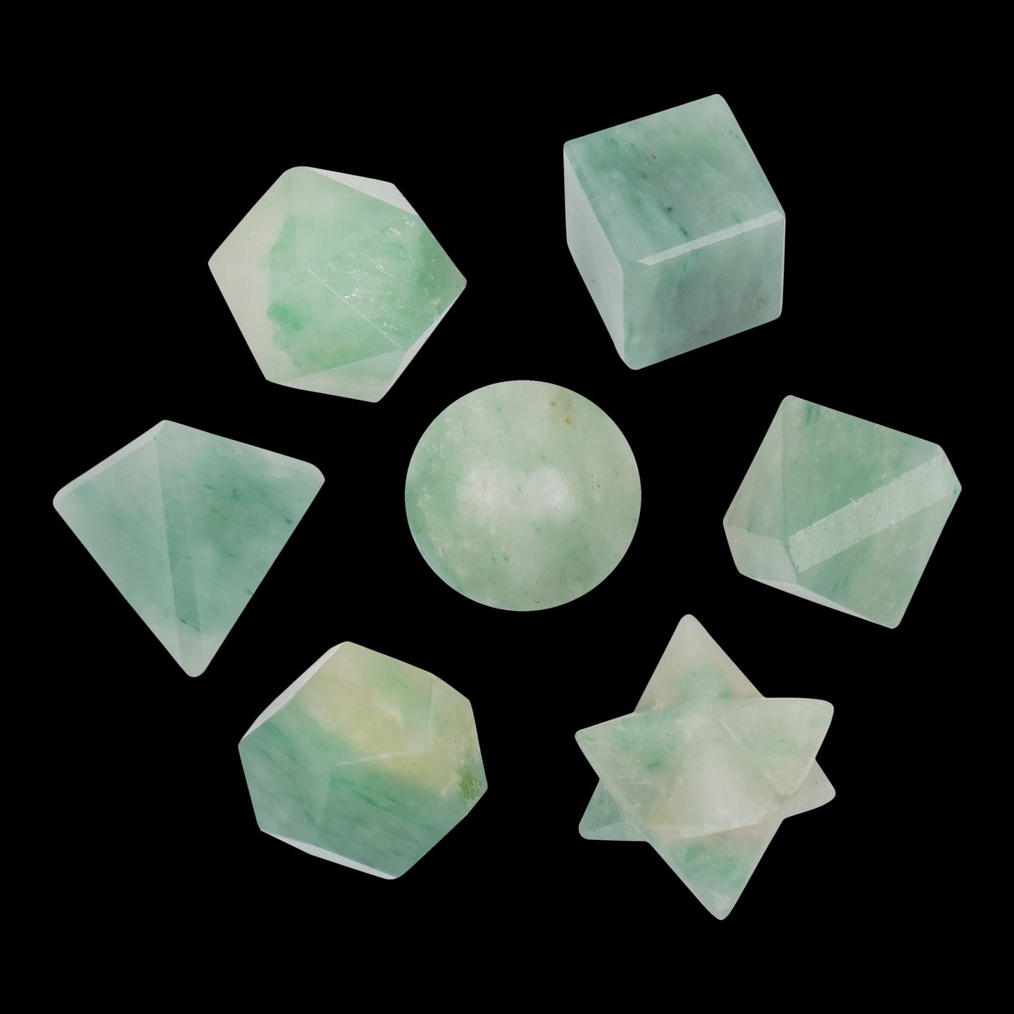 Amazonite Spiritual Gift Crystal Geometric Set