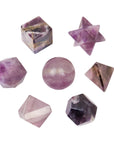 Amethyst Sacred Geometric Crystal Shapes