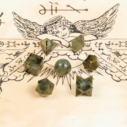 Labradorite Geometric Set