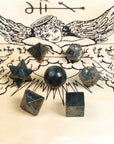 Hematite Crystal Geometric Set