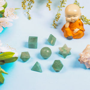 Amazonite Spiritual Gift Crystal Geometric Set