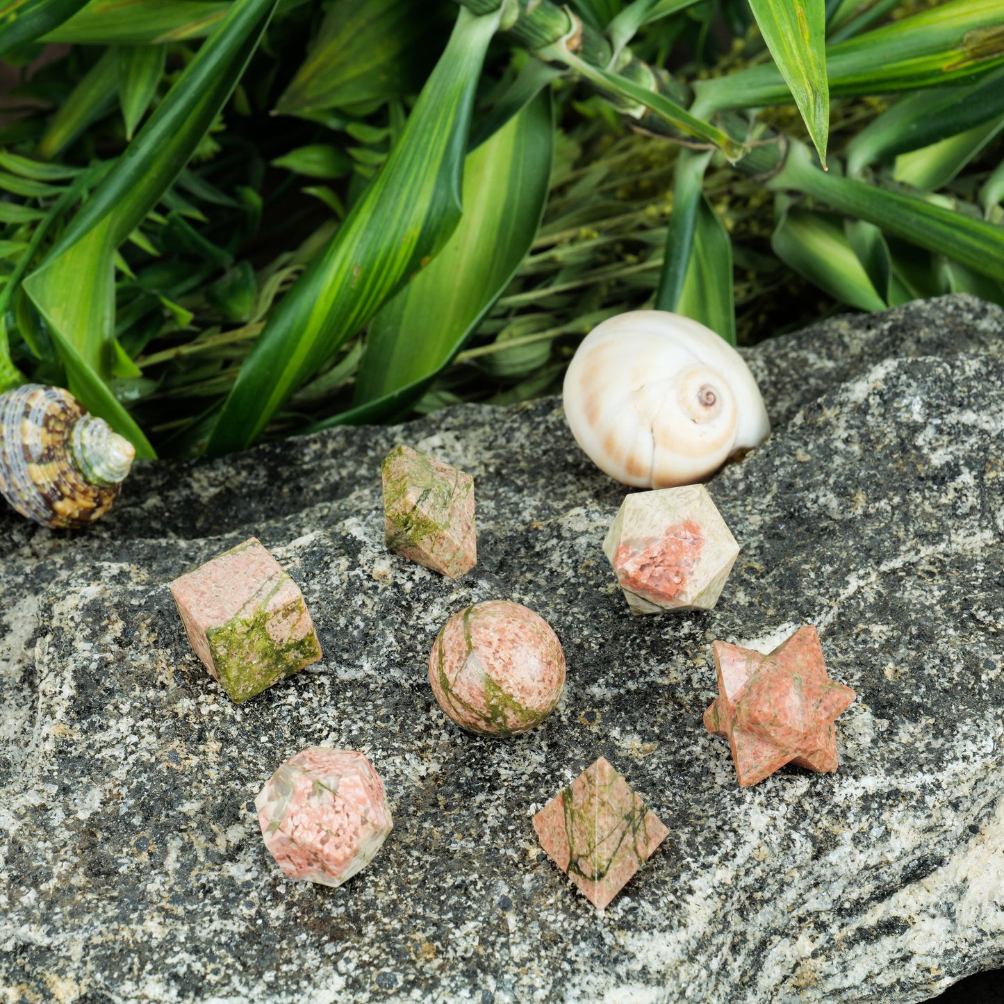 Unakite Geometry Set