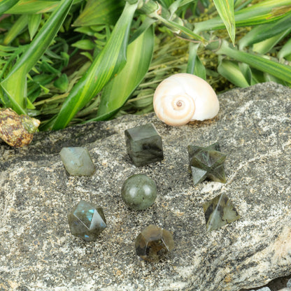 Labradorite Geometric Set