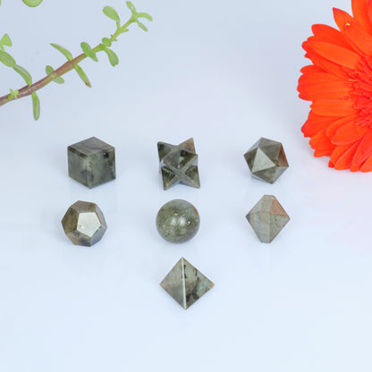 Labradorite Geometric Set