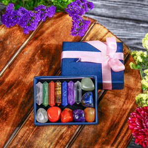 Tumbled Stones and Crystal Wand Kit