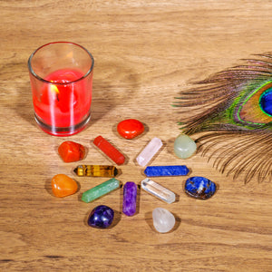 Tumbled Stones and Crystal Wand Kit