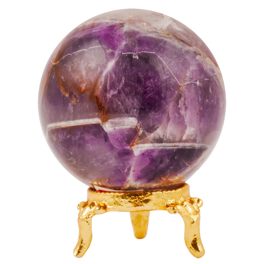 Amethyst Healing Crystal Sphere