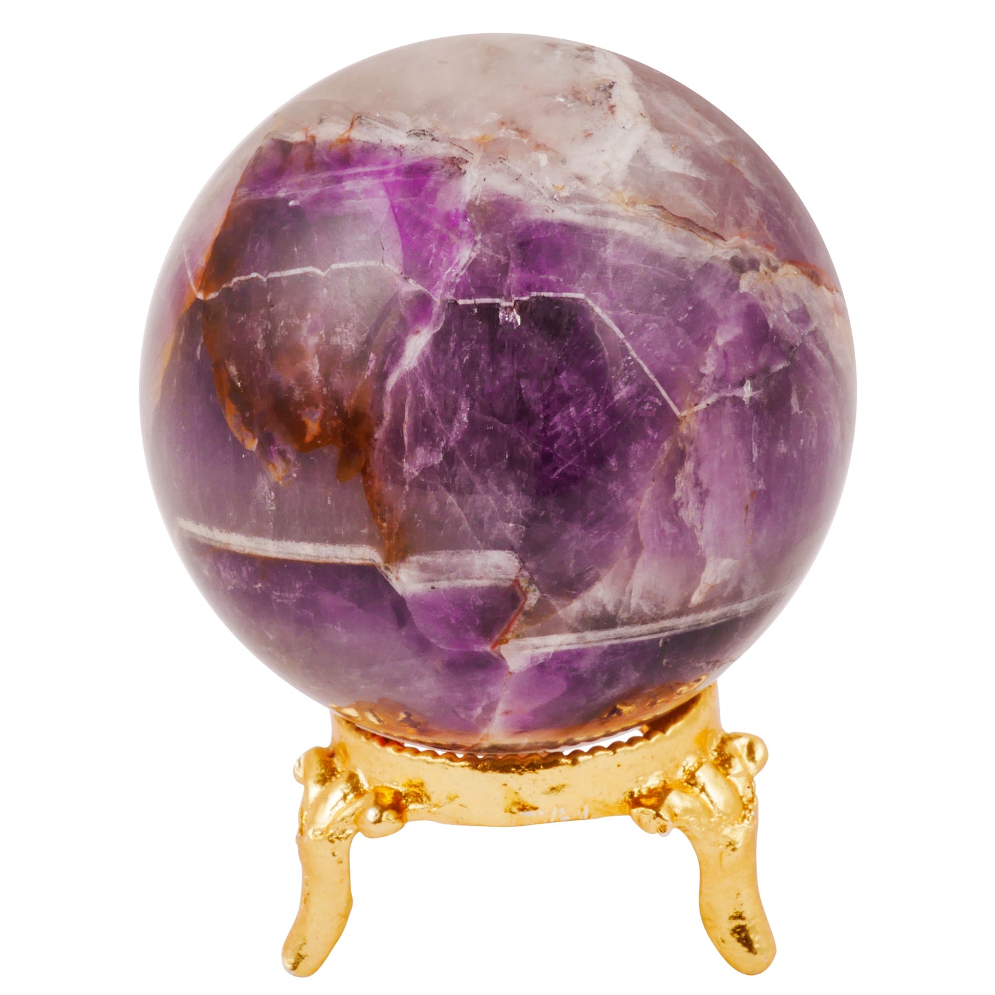 Amethyst Healing Crystal Sphere