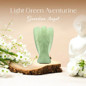 Light Green Aventurine Crystal Guardian Angel