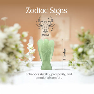 Light Green Aventurine Crystal Guardian Angel