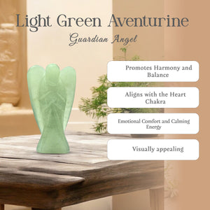 Light Green Aventurine Crystal Guardian Angel