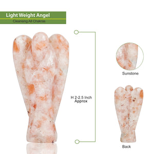 Sunstone Angel Figurine