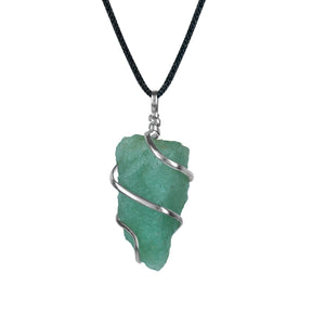 Green Aventurine Pendant - Aventurine Pendants - Green Aventurine Stone - Size 1-1.5 Inches