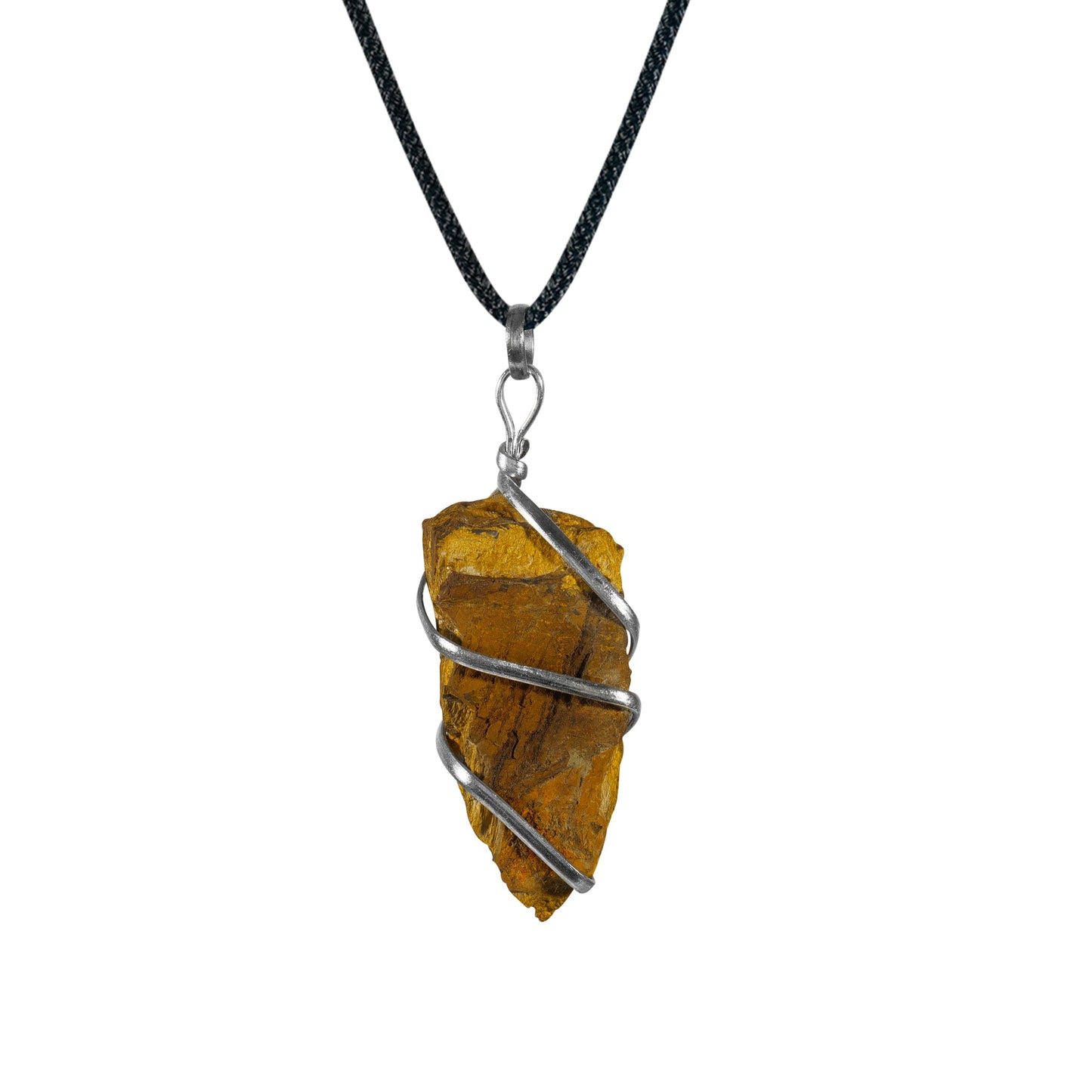 Tiger Eye Stone Pendant - Tiger Eye Stone - Healing Stones - Size 1-1.5 Inches