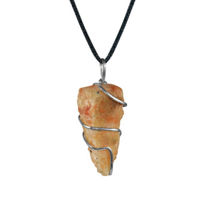 Natural Sunstone Pendant - Sunstone Gemstone - Healing Crystals - Size 1-1.5 Inches