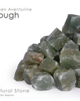 1 Lb Green Aventurine Rough Crystal - Raw Unpolished Crystals - Healing Crystals Gift Set