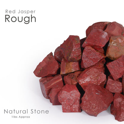 1 Lb Raw Red Jasper - Raw Jasper Rock - Healing Crystals And Stones Gift Set