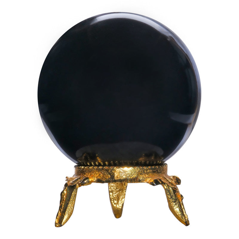 Black Tourmaline Gemstone Spheres Crystal Orb as Feng Shui Ball