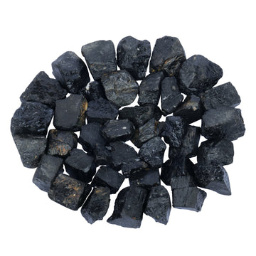 1 Lb Raw Black Tourmaline Stone - Raw Crystals And Healing Stones - Rough Tourmaline