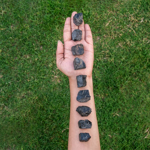 1 Lb Raw Black Tourmaline Stone - Raw Crystals And Healing Stones - Rough Tourmaline