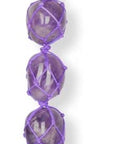 Crystal Beads Wall Hanging - Amethyst Crystal Decor - Dream Catcher