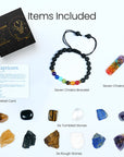 Capricorn Zodiac Crystal Kit, Healing Birthstone Gifts for Women/Men