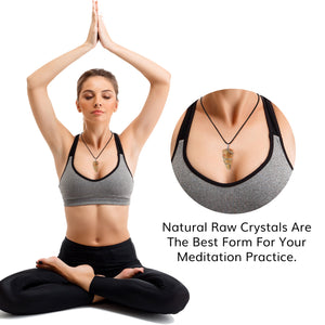 Natural Sunstone Pendant - Sunstone Gemstone - Healing Crystals - Size 1-1.5 Inches