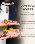 Leo Zodiac Crystal Kit Gifts for Women/Men, Good Luck Birthstone