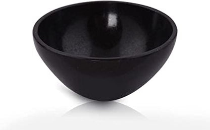 Elegant Home Decor: Black Tourmaline Stone Decorative Bowl