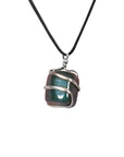 Natural Rhodonite Gemstone Chakra Pendant Necklace Gift