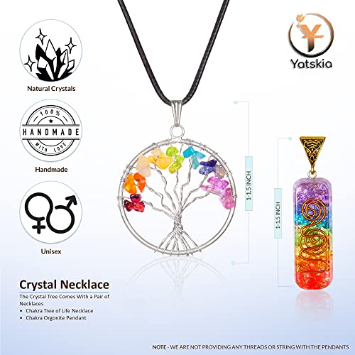 Seven Chakra Tree of Life - Crystal Tree for Positive Energy - Feng Shui Decor - Crystal Gifts