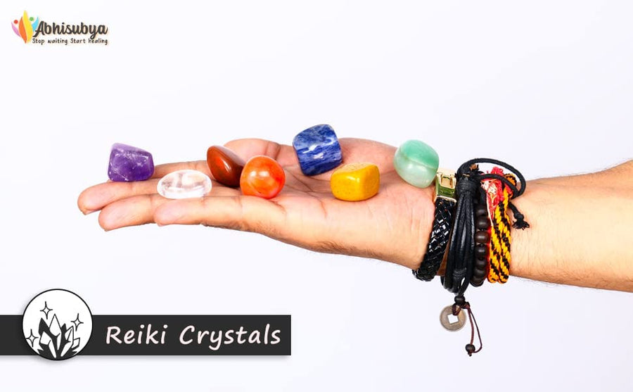 Healing Crystals Set Tumbled Polished Stones Metaphysical Kit Spiritual Gifts