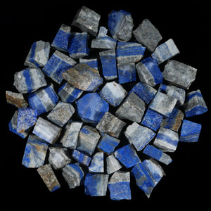 1 Lb Lapis Lazuli Rough Stone - Unpolished Gem Stones - Healing Crystals - Crystal Room Decor