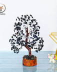 Black Tourmaline Crystal - Black Crystal Tree - Crystals and Gemstones - Good Luck Gifts