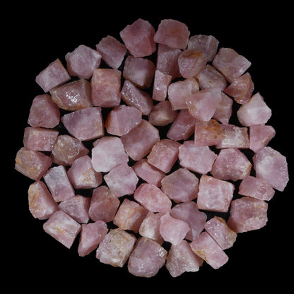 1 Lb Unpolished Rose Quartz - Raw Rose Quartz - Crystal Rose Gift - Rough Quartz Crystal