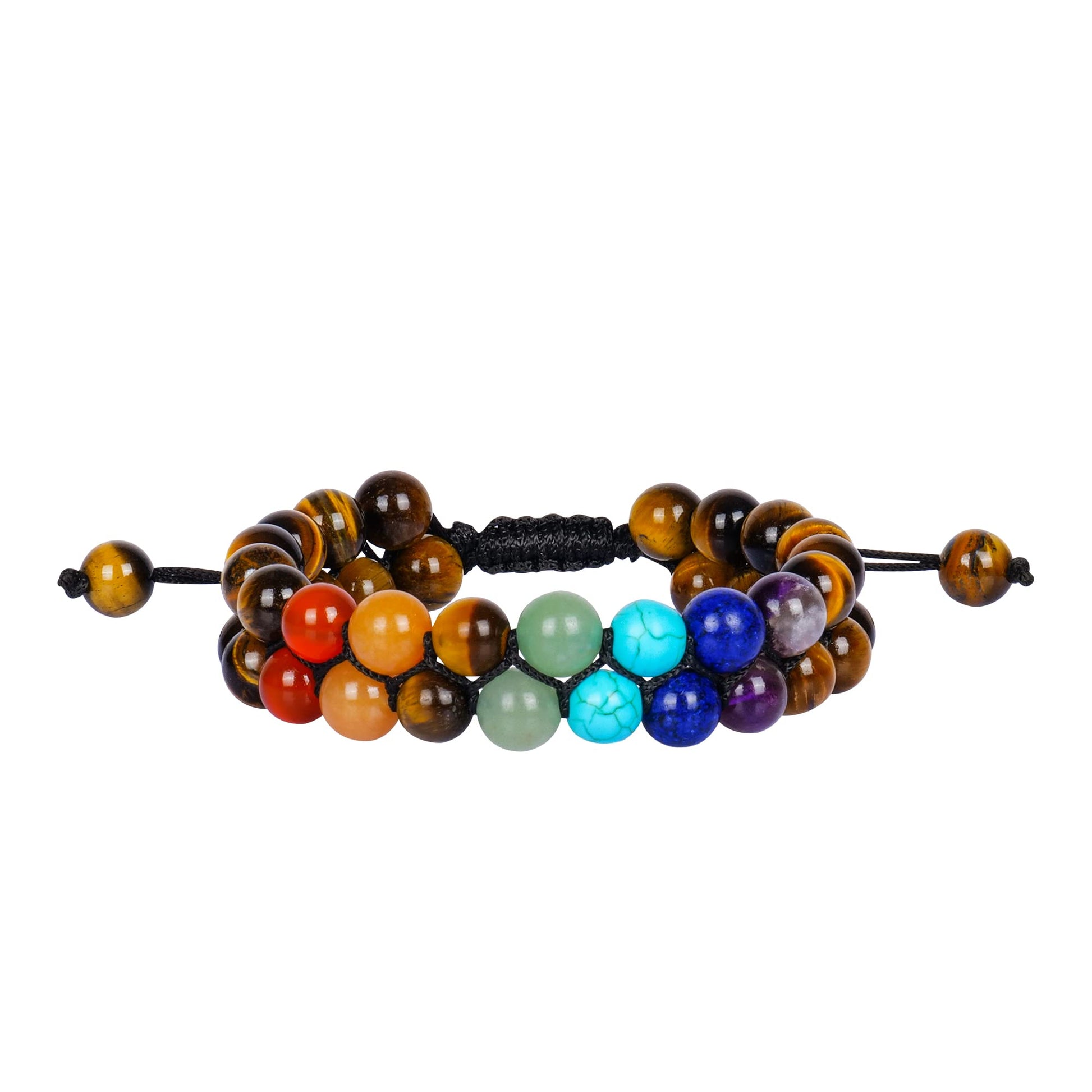 Tigers Eye Crystals Beaded Bracelets for Teen Girls, Men & Women