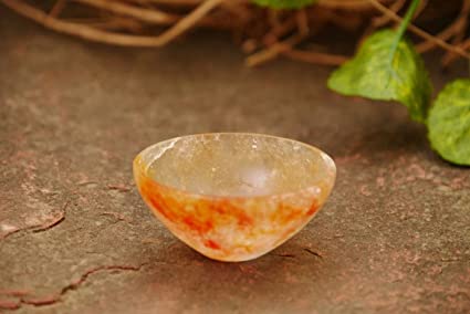 Passion and Vitality: Red Aventurine Crystal Stone Bowl