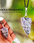 Matrix Crystals - Raw Crystal Pendant - Healing Pendant Necklace - Size 1-1.5 Inches