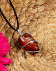 Red Carnelian Crystal Pendant - Crystal Pendant - Carnelian Necklace Pendant - Size 1-1.5 Inches