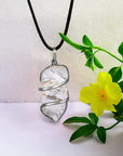 Clear Quartz Healing Crystal Necklace for Women