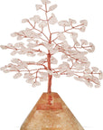 Clear Quartz Crystal Tree of Life Healing Crystals Decoration Buddha Gem Tree
