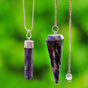 Lapis Lazuli Crystal Rune Set for Healing & Meditation