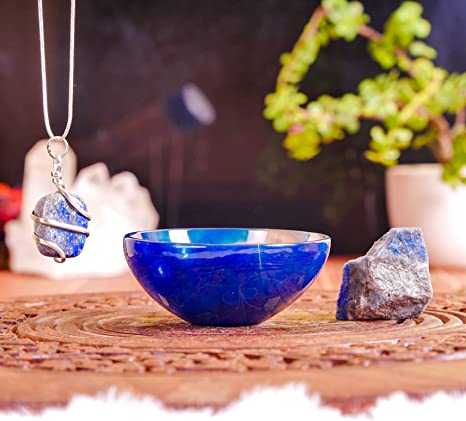Tranquil Energy: Blue Onyx Decorative Bowl