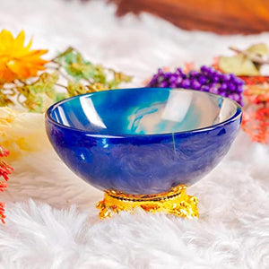 Tranquil Energy: Blue Onyx Decorative Bowl