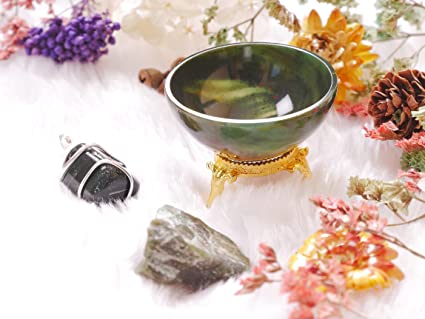 Grounding Energy: Bloodstone Crystal Decorative Bowl