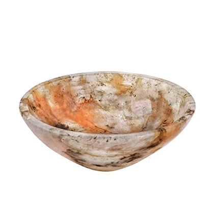 Labradorite Gemstone Decorative Bowl for Reiki Healing