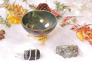 Grounding Energy: Bloodstone Crystal Decorative Bowl