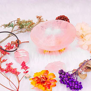 Serenity and Love: Rose Quartz Crystal Décor