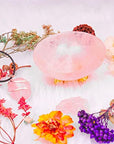 Serenity and Love: Rose Quartz Crystal Décor